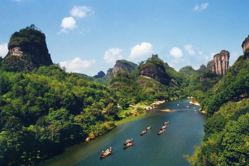 武夷山天游峰、九曲溪、廈門鼓浪嶼單飛5日