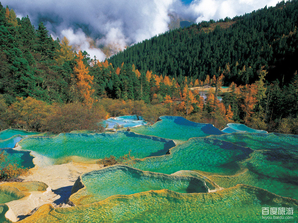 成都、九寨溝、黃龍四飛5日