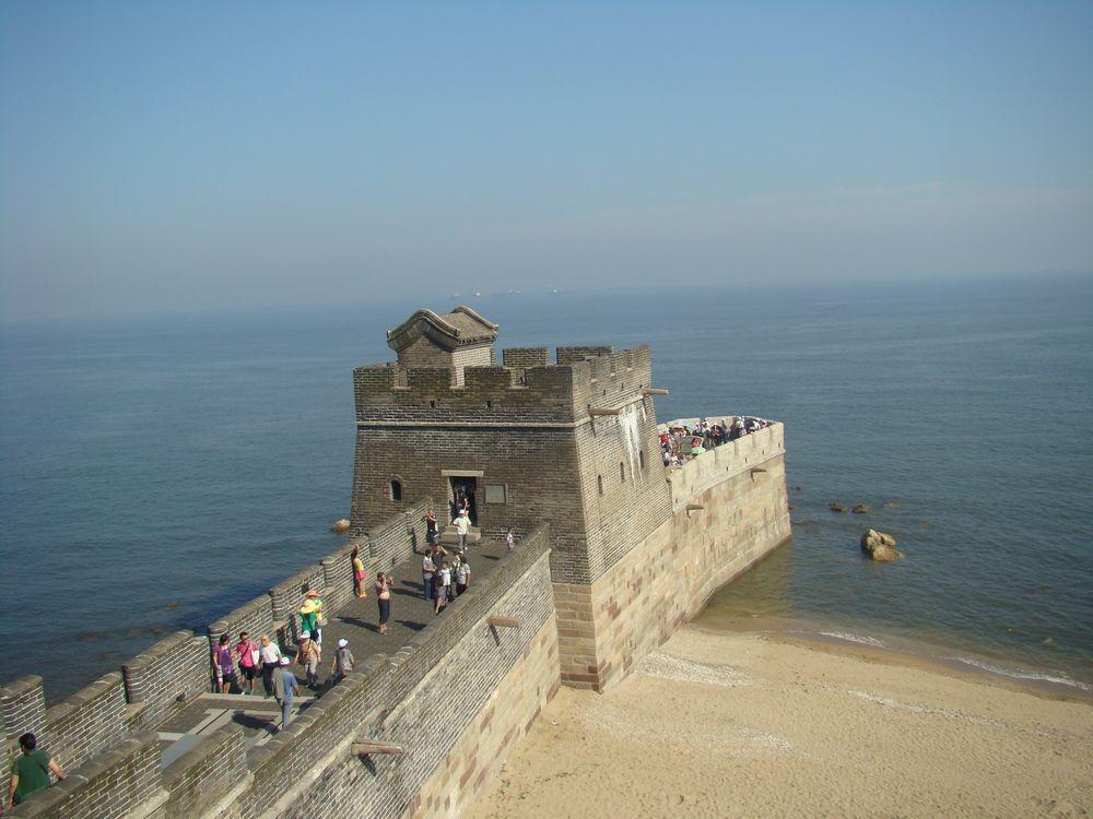 南北戴河、黃金海岸沙雕大世界、帆船出海雙汽