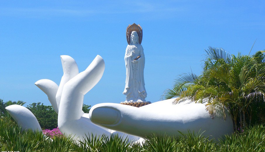 蜈支洲.南山.熱帶天堂公園雙飛5日**4晚海景房の