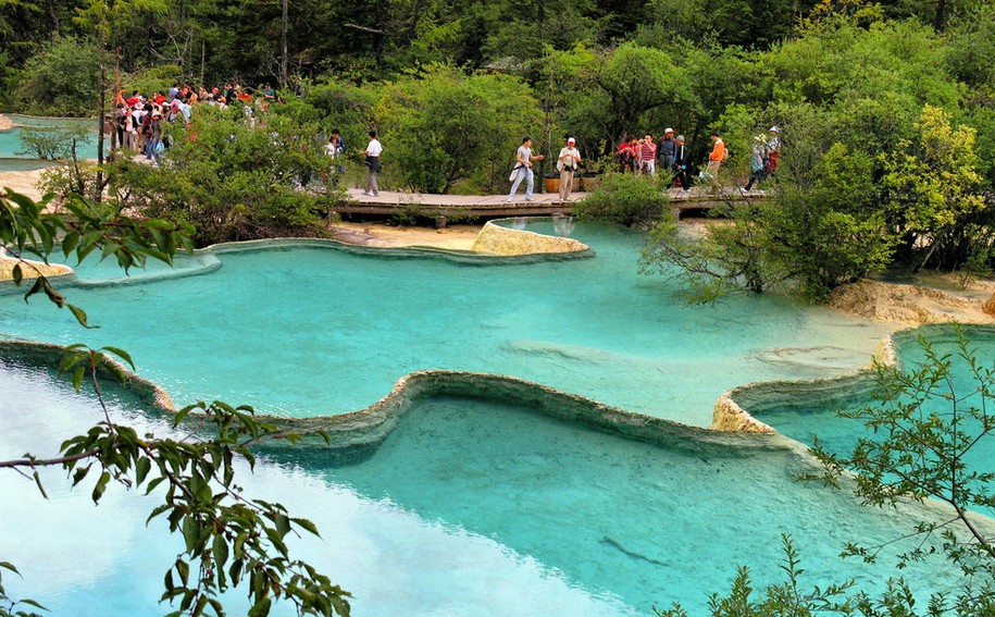 成都、九寨溝、黃龍、青城山、都江堰雙飛6日