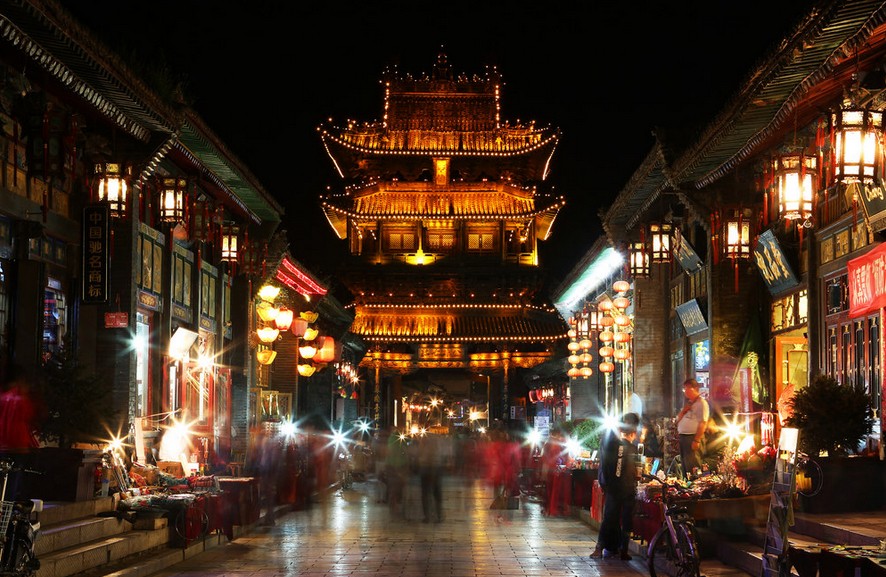 壺口瀑布、王家大院、綿山、平遙古城、晉祠單